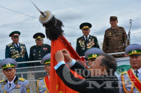 алх голын дайны ялалтын түүхт 75 жилийн ойг тохиолдуулан Хилийн цэргийн дуг ...