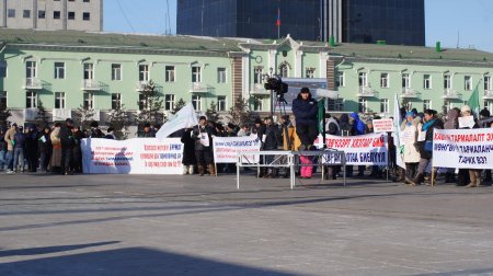 "МОНГОЛЫН ҮР ТАРИА ЭРХЛЭГЧДИД ТӨВ ТАЛБАЙД ЖАГСАЖ ЗАСГИЙН ГАЗАРТ ШААРДЛАГА ХҮРГҮҮЛЛЭЭ"