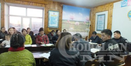 ДАШБАЛБАР СУМАНД ДОРНОД АЙМГИЙН ЦАГДААГИЙН ГАЗРЫН ДАРГА АЖИЛЛАА