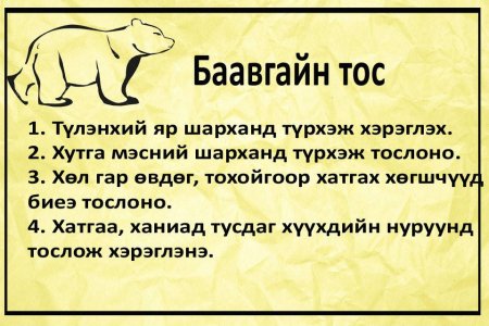 Хэрэгтэй зөвөлгөө /ФОТО/