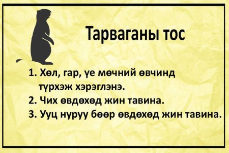 Хэрэгтэй зөвөлгөө /ФОТО/