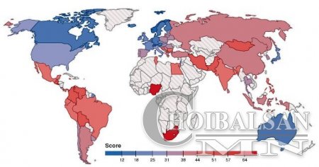 Монгол Улс дэлхийн хамгийн их бухимдалтай орны нэгээр тодорлоо