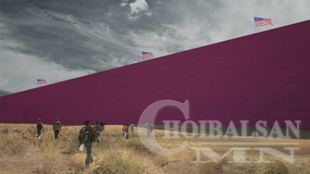 Д.Трампын АНУ, Мексикийн хил дээр босгох хана ийм байх уу