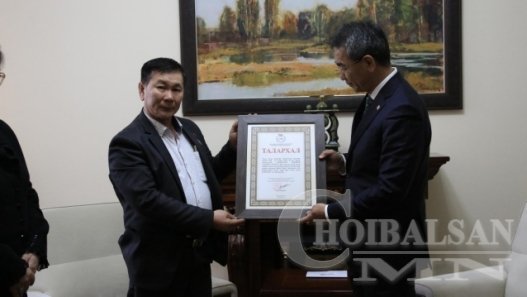 Сайд Ц.Мөнх-Оргил МХБИНХ-ны ерөнхийлөгч Д.Баатаржавыг хүлээн авч уулзав