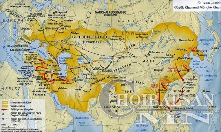 Монголчууд ямар зорилготой Русь буюу Орос руу халдан довтолсон бэ?