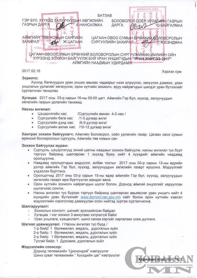 ДОРНОД АЙМГИЙН 
