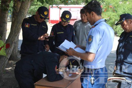 Аймгийн Онцгой байдлын 4-р салааны хамт олон тэргүүн байр эзэллээ