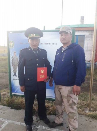 Дашбалбар сумын ЗДТГ-ын ажилчид Ималхын заставд ажиллав