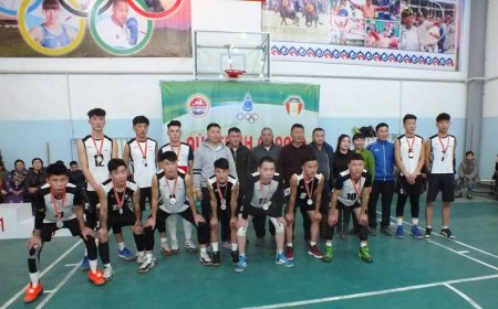 Дашбалбар суманд  "Өсвөр үеийн аймгийн аварга шалгаруулах волейболын тэмцээн-2018" зохион байгуулагджээ