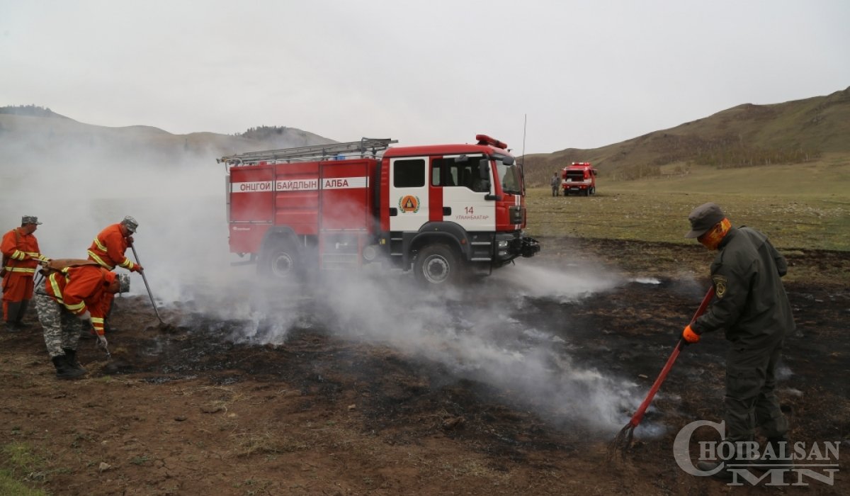 Он гарснаас хойш зургаан удаа түймэр гарчээ