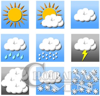 Зүүн аймгуудын нутгаар үүлшинэ, бороо орохгүй