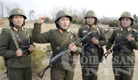 Хойд Солонгосын эмэгтэйчүүд цэргийн алба хаана