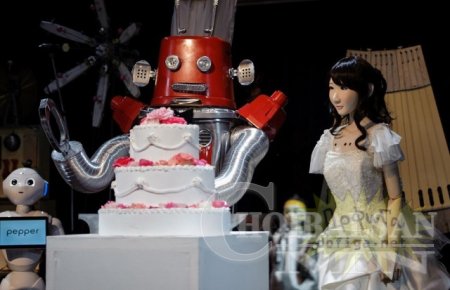 Японд дэлхийн анхны роботын хурим болжээ