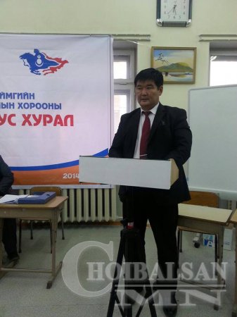 С.Ганбатыг аймгийн АН-ын даргаар сонгов