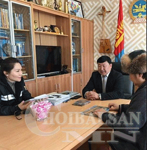 С.Жавхлан, Т.Баясгалан нар Ховдод очжээ