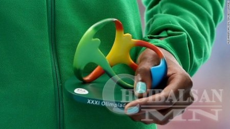 Олимпийн тамирчдад өгч байгаа баримал ямар учиртай вэ?