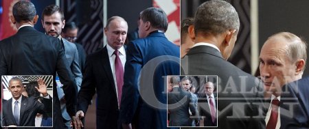 Обама, Путин нар уулзав