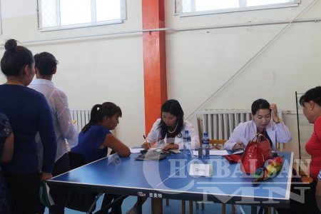 ЗОРИЛТОТ БҮЛГИЙН ИРГЭДЭД ТӨРӨЛЖСӨН  МЭРГЭЖЛИЙН ЭМЧ НАР ТУСЛАМЖ ҮЙЛЧИЛГЭЭ  ҮЗҮҮЛЛЭЭ