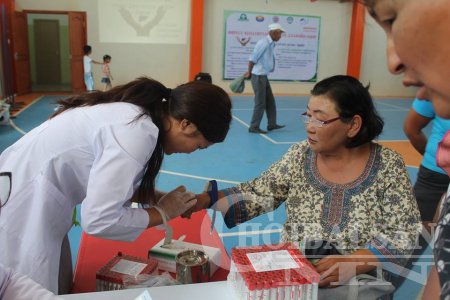 ЗОРИЛТОТ БҮЛГИЙН ИРГЭДЭД ТӨРӨЛЖСӨН  МЭРГЭЖЛИЙН ЭМЧ НАР ТУСЛАМЖ ҮЙЛЧИЛГЭЭ  ҮЗҮҮЛЛЭЭ