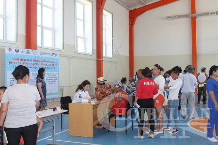 ЗОРИЛТОТ БҮЛГИЙН ИРГЭДЭД ТӨРӨЛЖСӨН  МЭРГЭЖЛИЙН ЭМЧ НАР ТУСЛАМЖ ҮЙЛЧИЛГЭЭ  ҮЗҮҮЛЛЭЭ