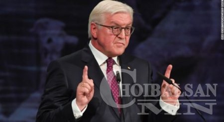Германы Ерөнхийлөгч  сирийн зөрчлийг хамтдаа шийдэхийг Путин, Трамп хоёрт у ...