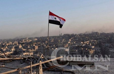 Сирийн Хараста хотод сэргээн босгох ажил эхэлжээ