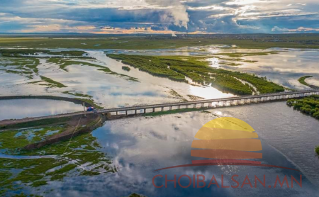 Хэрлэн гол Чойбалсан хот орчимд усны түвшин 50 см нэмэгдэнэ